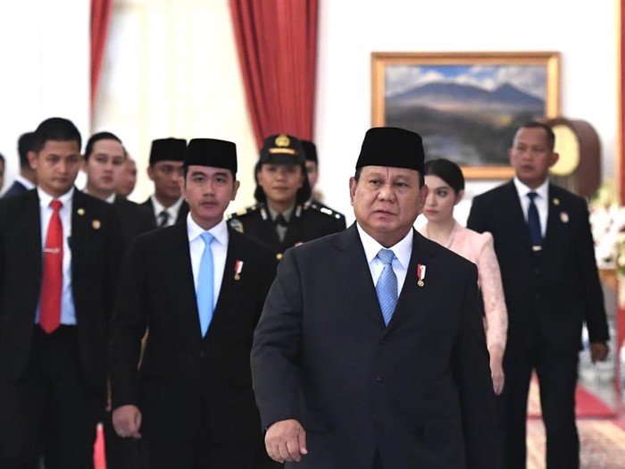 Prabowo Lantik 24 Kepala Badan Dan Utusan Khusus